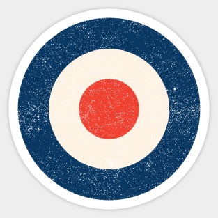 Mod Bullseye Sticker